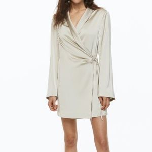 Satin Jacket Dress